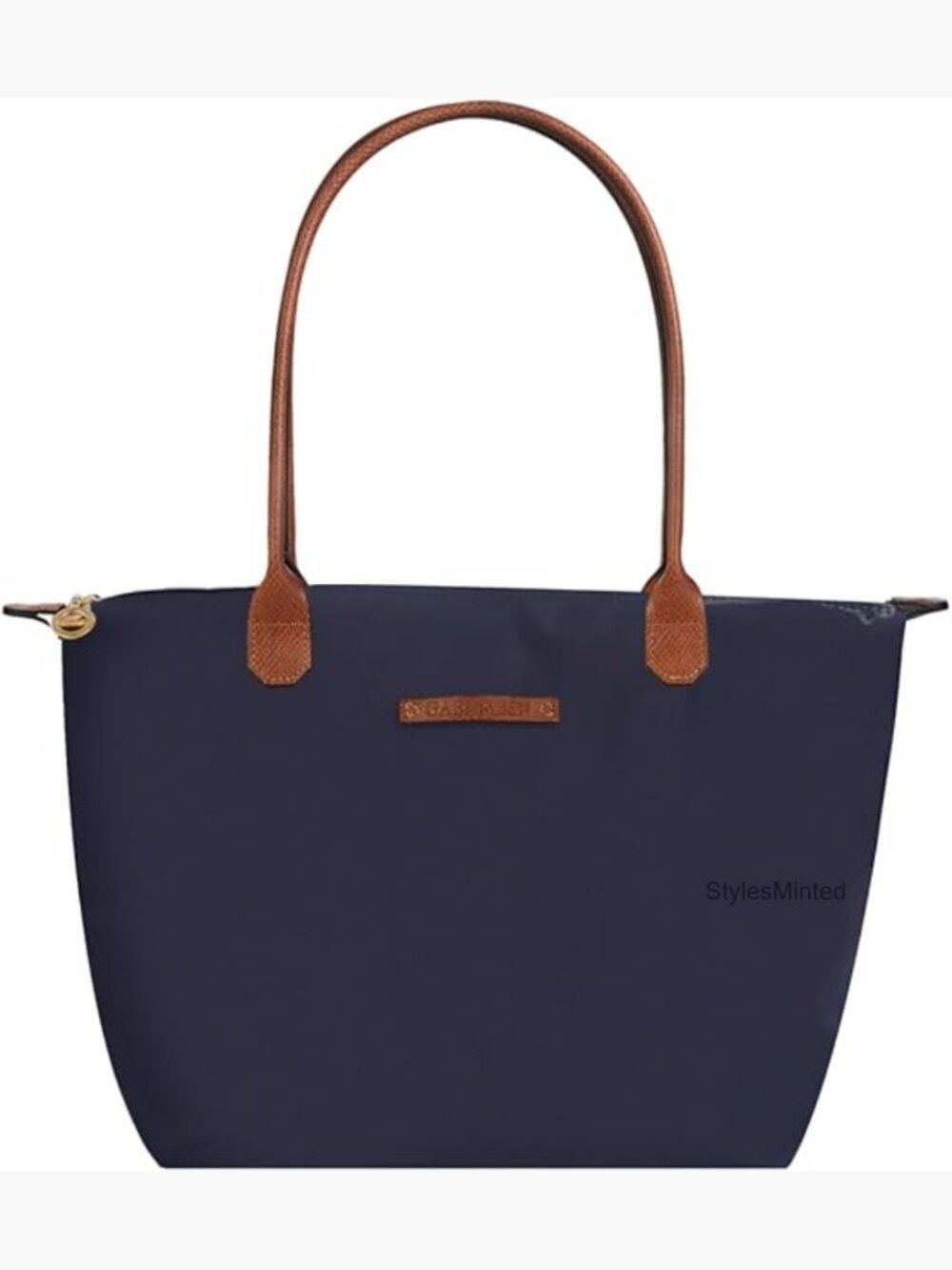 Waterproof Nylon Tote Lightweight Designer Handbag with Zipper